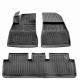 Guminiai 3D kilimėliai TESLA Model 3 Highland 2023→ (Juodos spalvos)