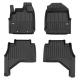Guminiai kilimėliai Pro-Line 3D ISUZU D-Max (4 durų, Dviguba kabina) 2019→ (Aukštu borteliu)