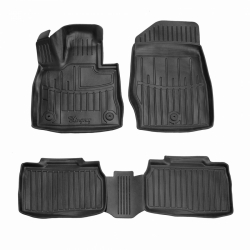 Guminiai 3D kilimėliai FORD Explorer VI (U625) 2020→ (Juodos spalvos)