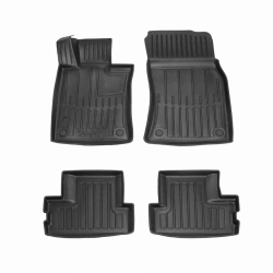 Guminiai 3D kilimėliai MINI Cooper II (R56) 2006-2014 (Juodos spalvos)