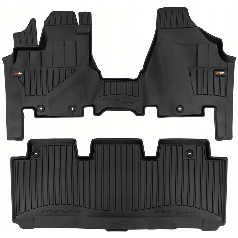 Guminiai kilimėliai Pro-Line 3D HONDA Odyssey IV 2010-2017 (Aukštu borteliu)