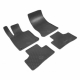 Guminiai kilimėliai MERCEDES BENZ GLC Coupe (C254) 2023→ (Su originaliais tvirtinimais, juodos spalvos)