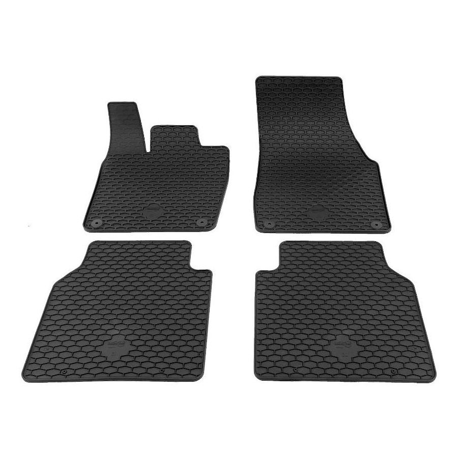 Guminiai kilimėliai VOLKSWAGEN ID.7 2023→ (Su originaliais tvirtinimais, Juodos spalvos)