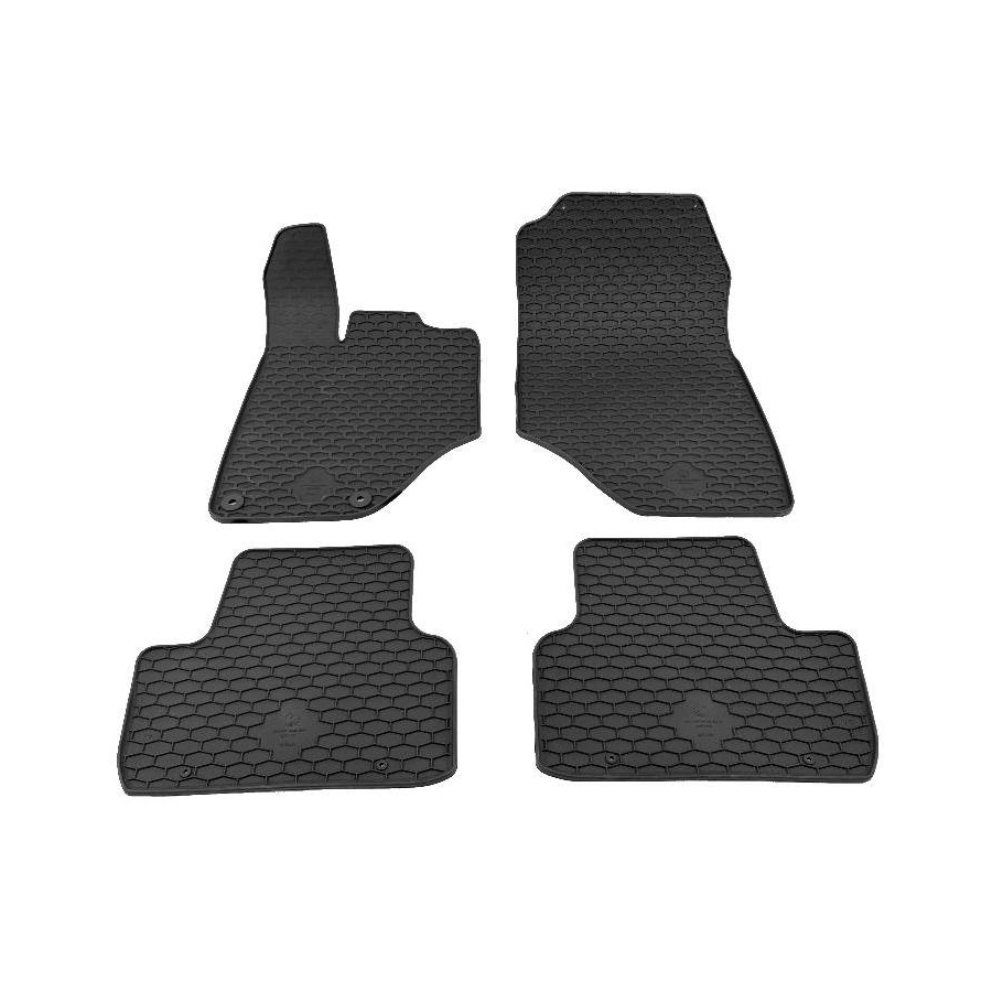Guminiai kilimėliai PEUGEOT 3008 2024→ (Su originaliais tvirtinimais, juodos spalvos)