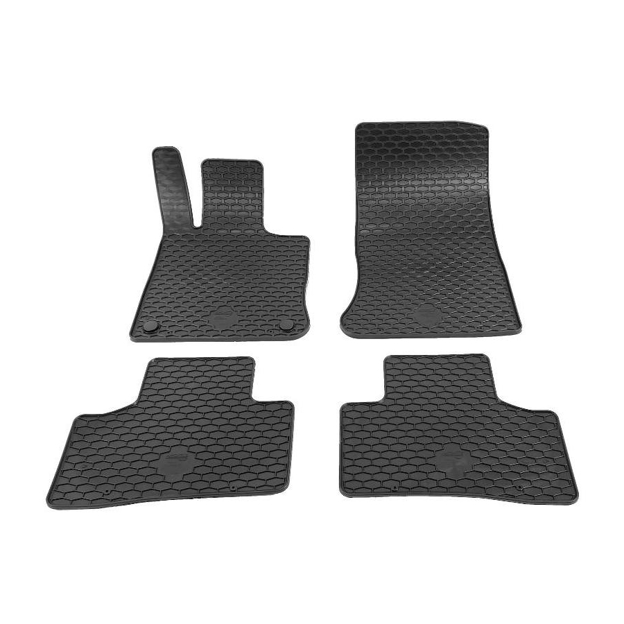 Guminiai kilimėliai MERCEDES BENZ GLC (X254) 2023→ (Su originaliais tvirtinimais, juodos spalvos)