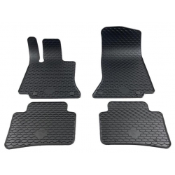 Guminiai kilimėliai MERCEDES BENZ E-Klasė Universal (S214) 2023→ (Su originaliais tvirtinimais, Juodos spalvos)