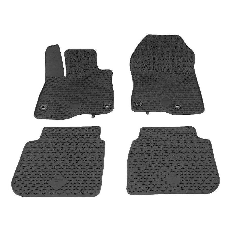Guminiai kilimėliai HONDA CR-V 2023→ (Su originaliais tvirtinimais, Juodos spalvos)