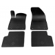 Guminiai kilimėliai MG ZS 2017-2024 (Su originaliais tvirtinimais, Juodos spalvos)