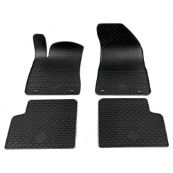 Guminiai kilimėliai MG ZS 2017-2024 (Su originaliais tvirtinimais, Juodos spalvos)