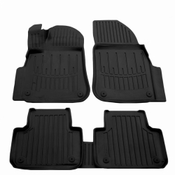 Guminiai 3D kilimėliai PORSCHE Cayenne (PO536) 2017→ (Juodos spalvos)