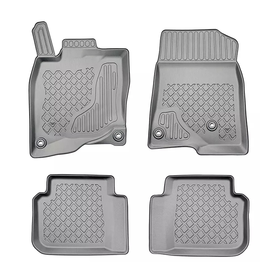 Guminiai (TPE) kilimėliai GuardLiner 3D HONDA Civic XI Hybrid e:HEV 2022→ (Paaukštintais kraštais)