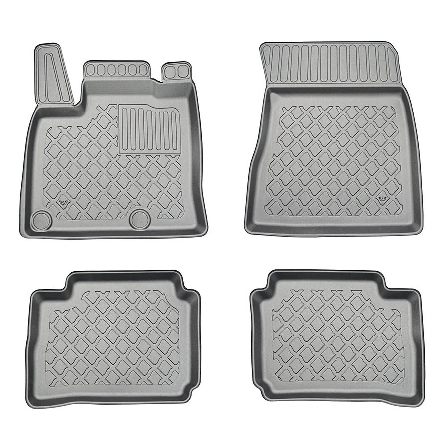 Guminiai (TPE) kilimėliai GuardLiner 3D NISSAN Qashqai (J12) e-Power 2022→ (Paaukštintais kraštais)