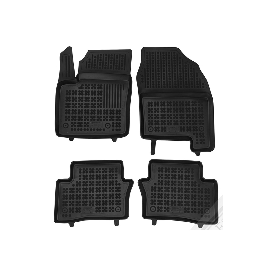 Guminiai kilimėliai TOYOTA C-HR Plug-in Hybrid (PHEV) 2023→ (Su vieta gesintuvui, Paaukštintais kraštais)