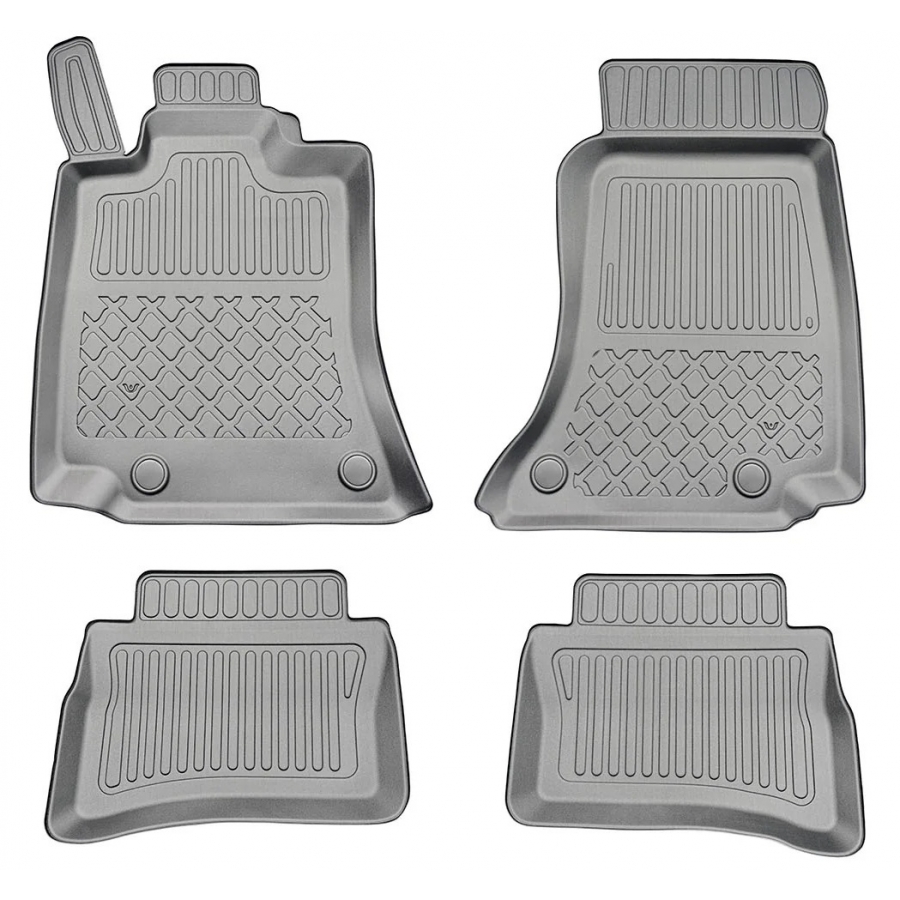 Guminiai (TPE) kilimėliai GuardLiner 3D MERCEDES BENZ E-Klasė (W214) 2023→ (Paaukštintais kraštais)