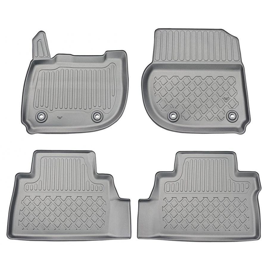 Guminiai (TPE) kilimėliai GuardLiner 3D HONDA e:Ny1 (Electric) 2023→ (Paaukštintais kraštais)