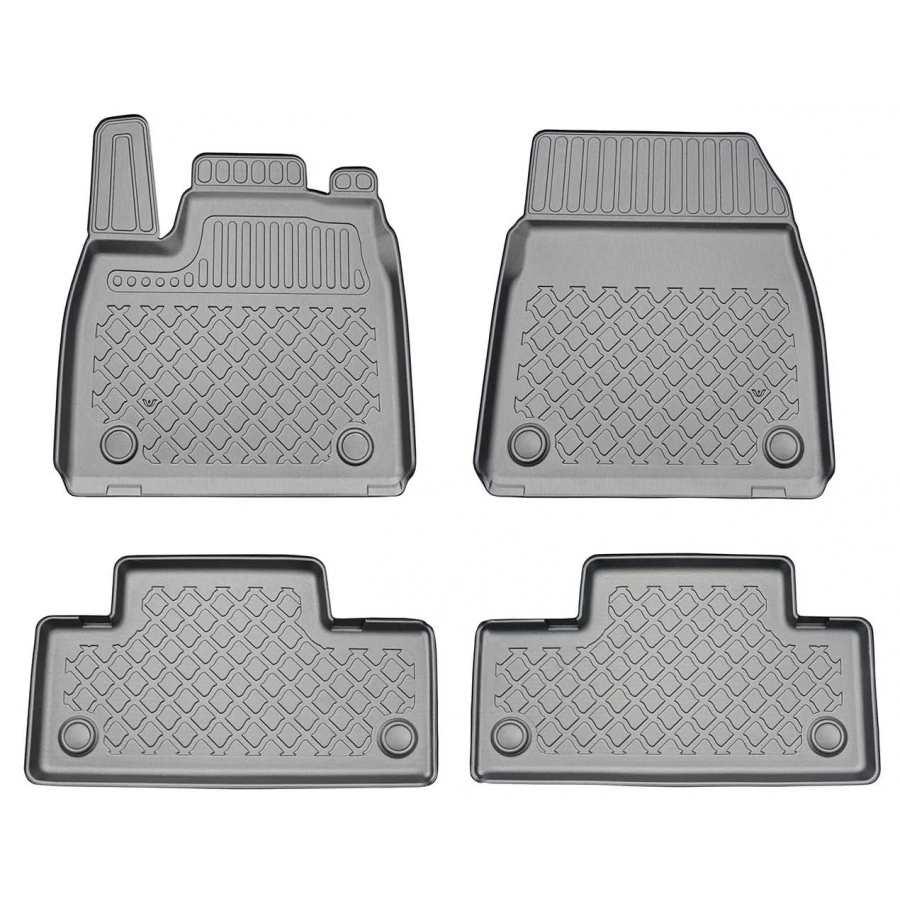 Guminiai (TPE) kilimėliai GuardLiner 3D RENAULT Megane E-Tech Hatchback (Electric) 2022→ (Paaukštintais kraštais)