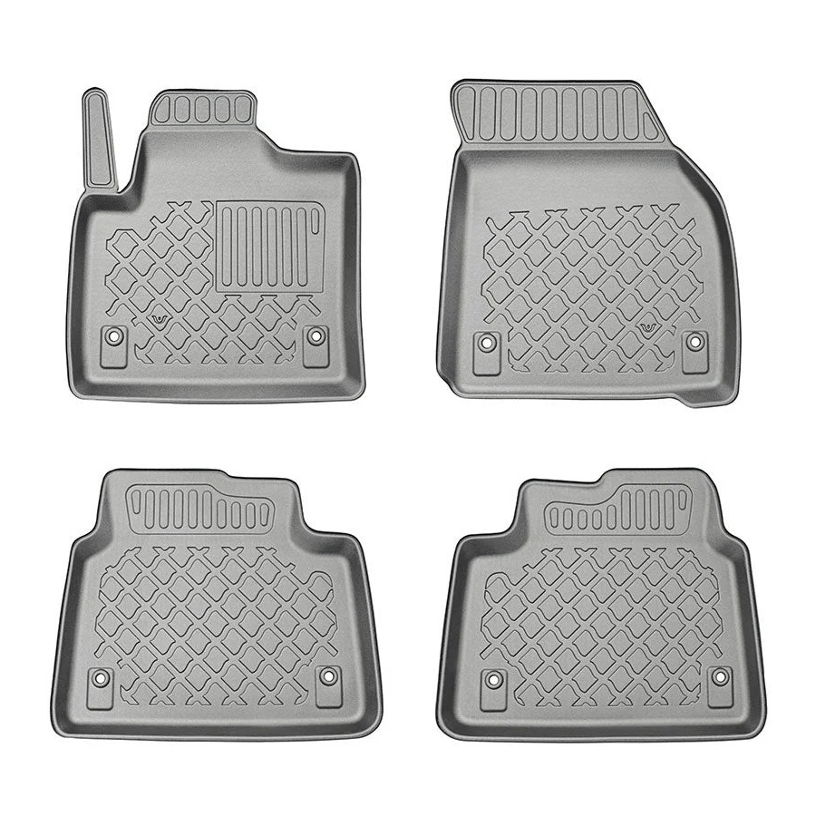 Guminiai (TPE) kilimėliai GuardLiner 3D LAND ROVER Discovery Sport (L550) Plug-in Hybrid 2020→ (Paaukštintais kraštais)