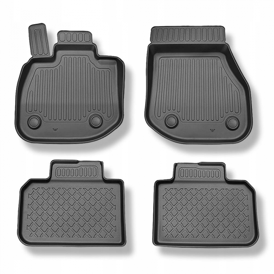 Guminiai (TPE) kilimėliai GuardLiner 3D BMW X1 (U11) Plug-in Hybrid 2022→ (Paaukštintais kraštais)