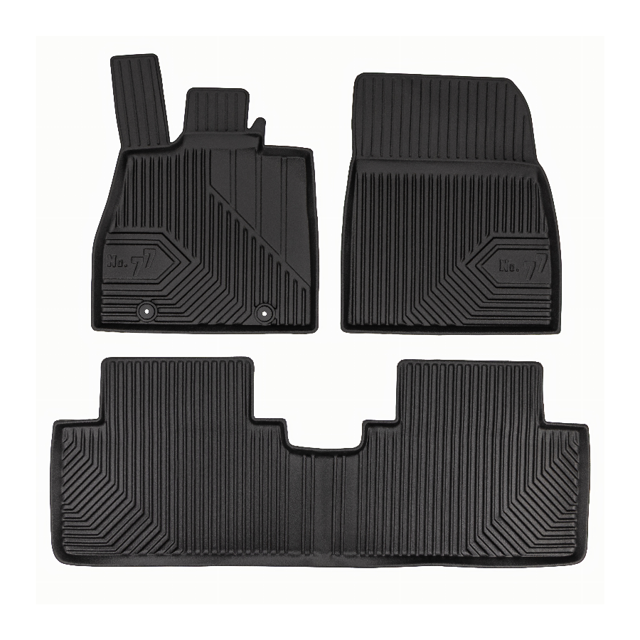 Guminiai kilimėliai No.77 BYD Seal 6 DM-i (Universal) 2024→ (Su borteliais)