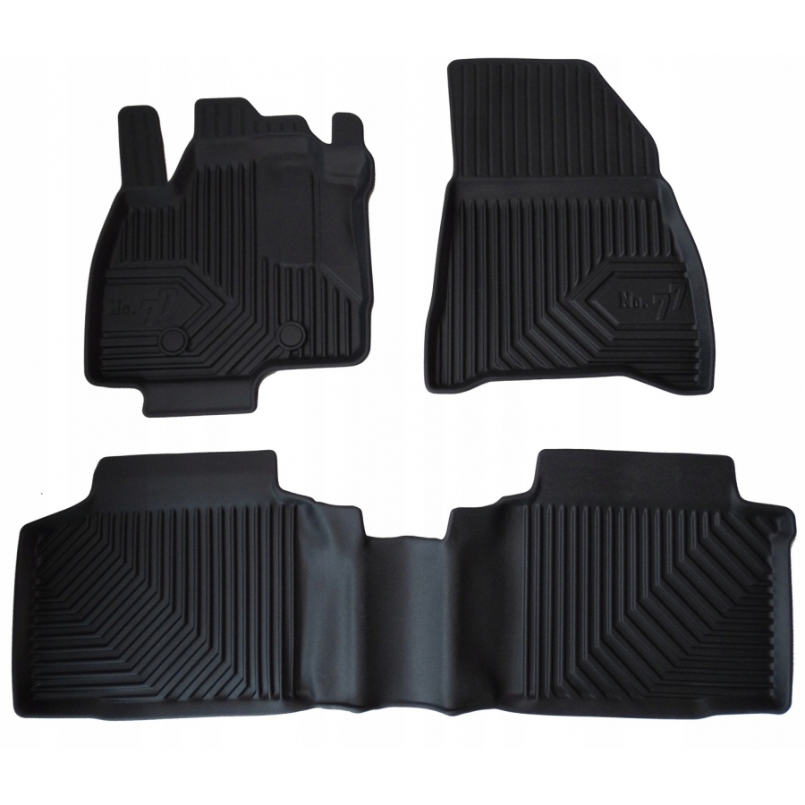 Guminiai kilimėliai No.77 DACIA Bigster 2024→ (Su borteliais)