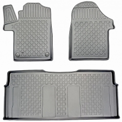 Guminiai (TPE) kilimėliai GuardLiner 3D MERCEDES BENZ V-Klasė (W447) 2014→ (2 eilės, Paaukštintais kraštais)