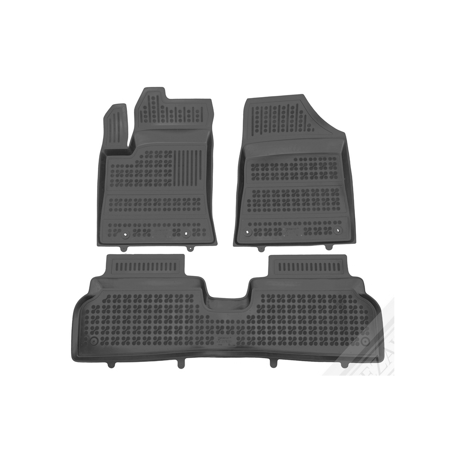 Guminiai kilimėliai HYUNDAI Kona Electric (BEV) 2023→ (Paaukštintais kraštais)