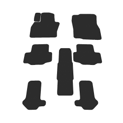 Tekstiliniai kilimėliai LEXUS LX470 1998-2007