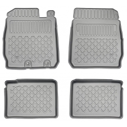 Guminiai (TPE) kilimėliai GuardLiner 3D DACIA Spring (BBG) (Electric) Facelift 2024→ (Paaukštintais kraštais)