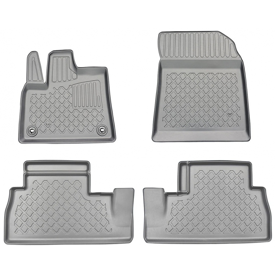 Guminiai (TPE) kilimėliai GuardLiner 3D TOYOTA Proace City Verso (Electric) 2023→ (Paaukštintais kraštais)