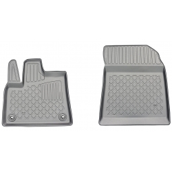 Guminiai (TPE) kilimėliai GuardLiner 3D OPEL Combo-E Life (Electric) 2023→ (Priekiniai, Paaukštintais kraštais)