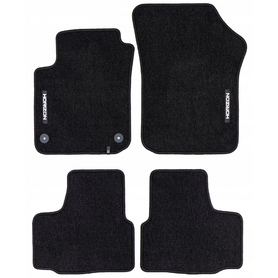 Veliūriniai HORIZON kilimėliai VOLKSWAGEN e-UP! 2019-2023