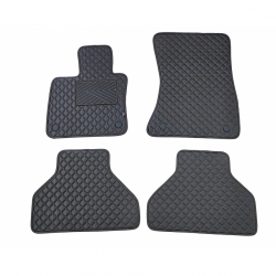 Kilimėliai QuiltyMats BMW X5 2007-2013 (E70) (4 vnt.), Black-Black /11-14