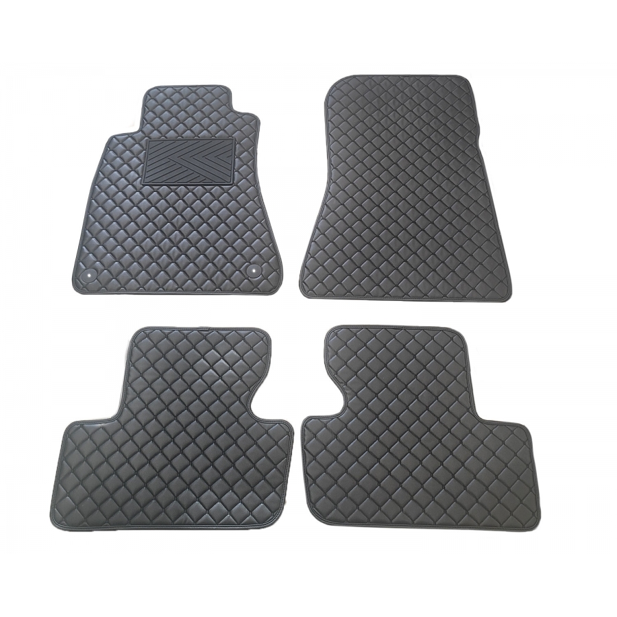 Kilimėliai QuiltyMats LEXUS IS 2005-2013 (4 vnt.), Black-Black /11-14