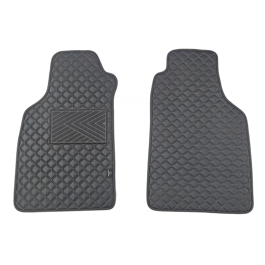 Kilimėliai QuiltyMats LIGIER JS50 2012-> (2 vnt.), Black-Black /11-12