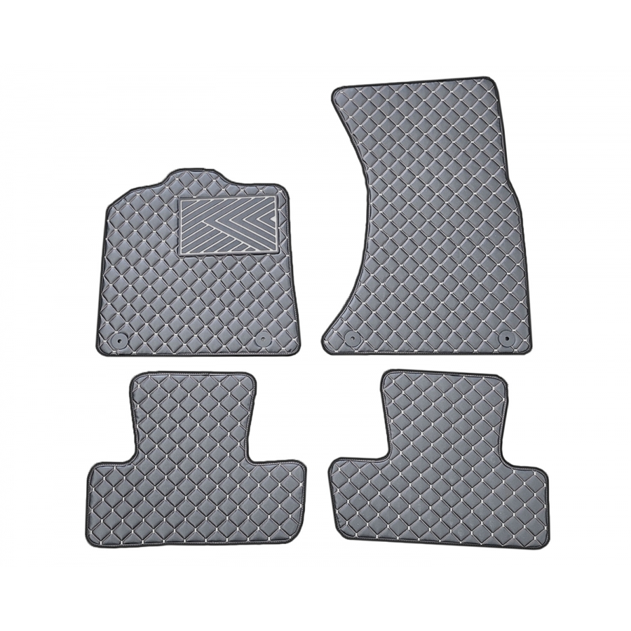 Kilimėliai QuiltyMats AUDI Q5 2008-2016 (4 vnt.), D.Gray-Gray /33-14