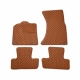 Kilimėliai QuiltyMats AUDI Q5 2008-2016 (4 vnt.), Brown-Brown /55-14