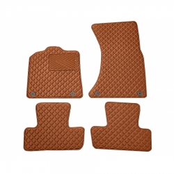 Kilimėliai QuiltyMats AUDI Q5 2008-2016 (4 vnt.), Brown-Brown /55-14