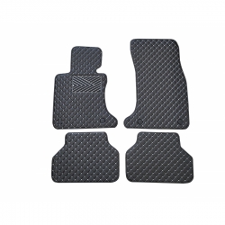 Kilimėliai QuiltyMats BMW 5 ser. 2004-2010 (E60/E61) (4 vnt.), Black-Gray /13-14