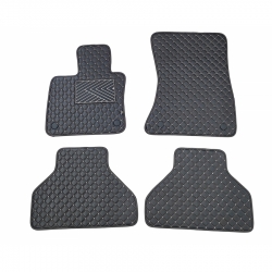 Kilimėliai QuiltyMats BMW X5 2007-2013 (E70) (4 vnt.), Black-Gray /13-14