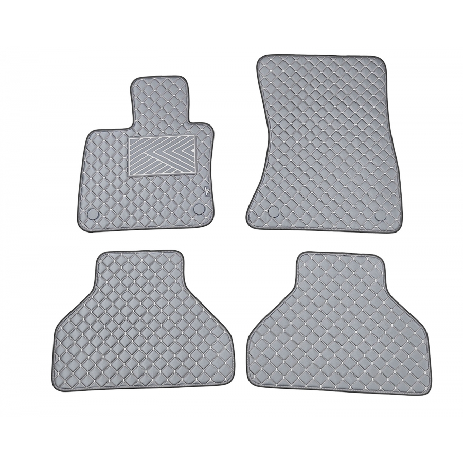 Kilimėliai QuiltyMats BMW X5 2007-2013 (E70) (4 vnt.), D.Gray-Gray /33-14