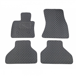 Kilimėliai QuiltyMats BMW X5 2013-2018 (F15) (4 vnt.), Black-Gray /13-14