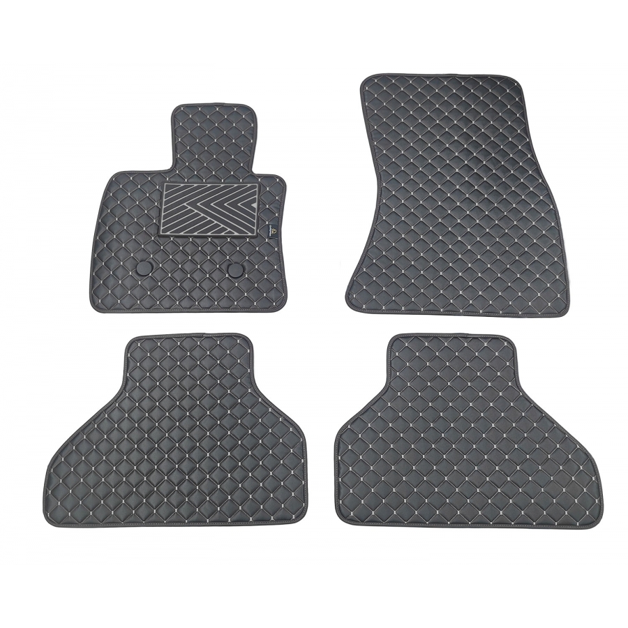 Kilimėliai QuiltyMats BMW X5 2013-2018 (F15) (4 vnt.), Black-Gray /13-14