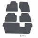 Kilimėliai QuiltyMats CITROEN C4 GRAND PICASSO 2006-2013 (7v., I, II ir III eilės) (4 vnt.), D.Gray-Gray /33-MAX2