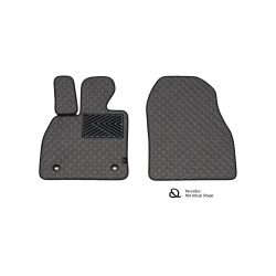 Kilimėliai QuiltyMats FIAT PANDA 2003-2012 (Van) (2 vnt.), D.Gray-Gray /33-12