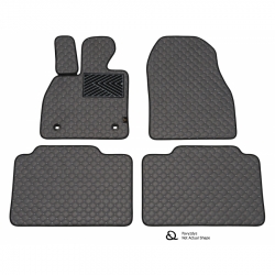 Kilimėliai QuiltyMats FORD MUSTANG 2004-2014 (4 vnt.), D.Gray-Gray /33-14