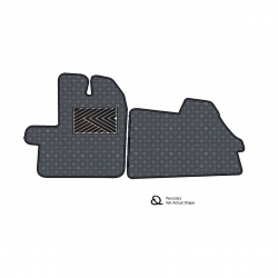 Kilimėliai QuiltyMats FORD TRANSIT 2013-2022 (2 vnt.), D.Gray-Gray /33-12