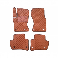 Kilimėliai QuiltyMats JAGUAR F-PACE 2016-2025 (5 vnt.), Brown-Brown /55-14