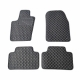 Odiniai kilimėliai QuiltyMats JEEP GRAND CHEROKEE 2010-2020 (Juodos spalvos - Pilkais dygsniais)