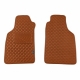 Odiniai kilimėliai QuiltyMats LIGIER JS50 2012→ (Rudos spalvos - Rudais dygsniais)