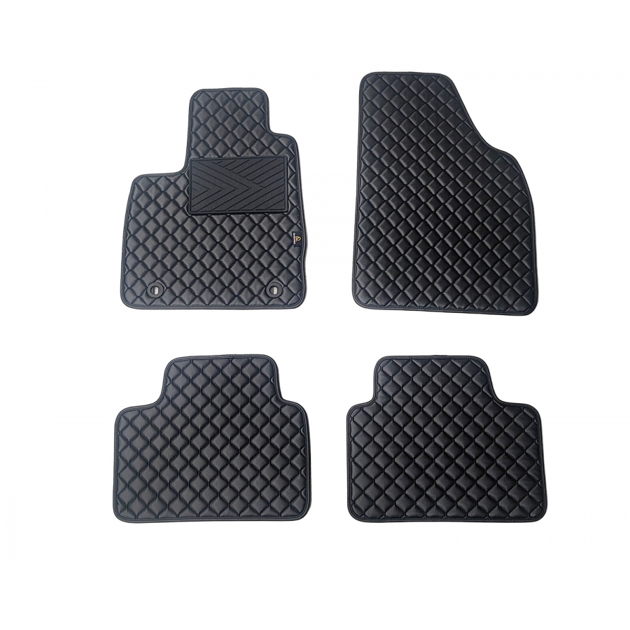 Kilimėliai QuiltyMats MG 3 2024-> (4 vnt.), Black-Black /11-14